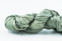 Silk Sari Ribbon - Lichen