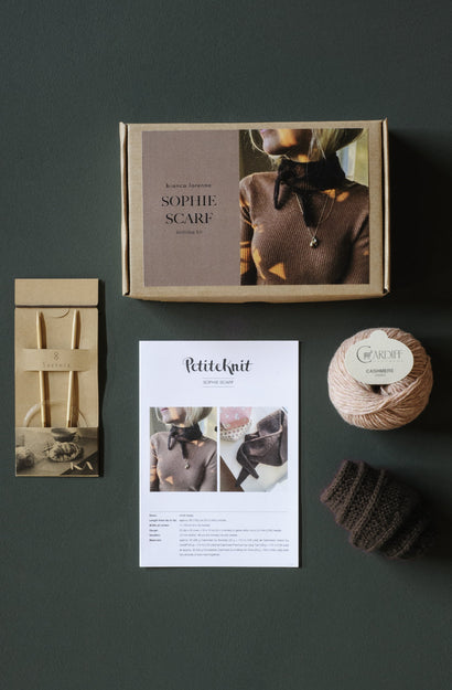 Sophie Scarf Knitting Kit