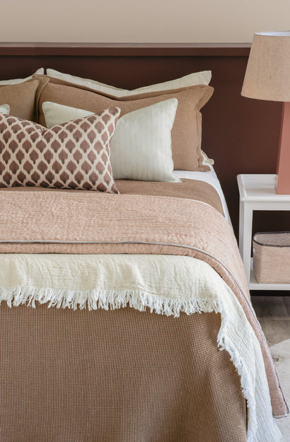 Sottobosco Pink Clay Pillowcase Pair