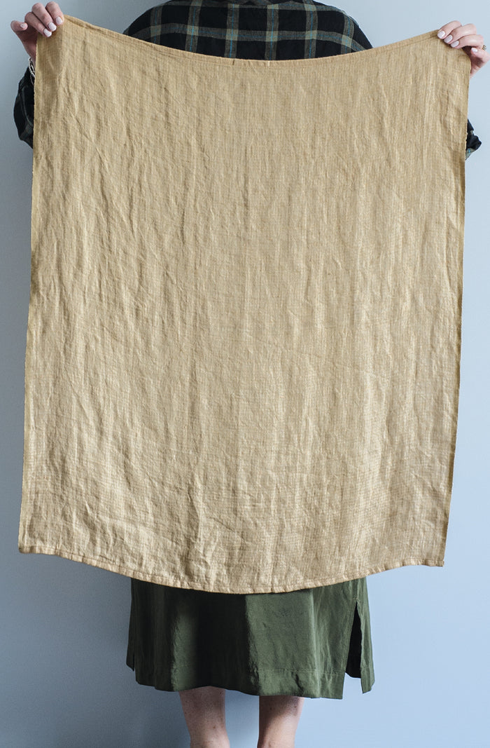 Clay Houndstooth Tea Towel