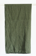 Sage Check Tea Towel
