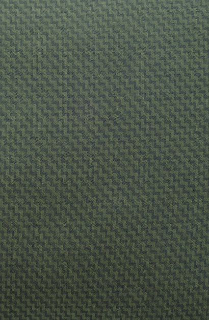 Spruce Zig Zag Cotton Fabric
