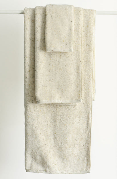 Trace Organic Hand Towel - Cookie