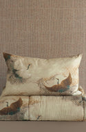 Tsuru Natural Duvet Cover Set