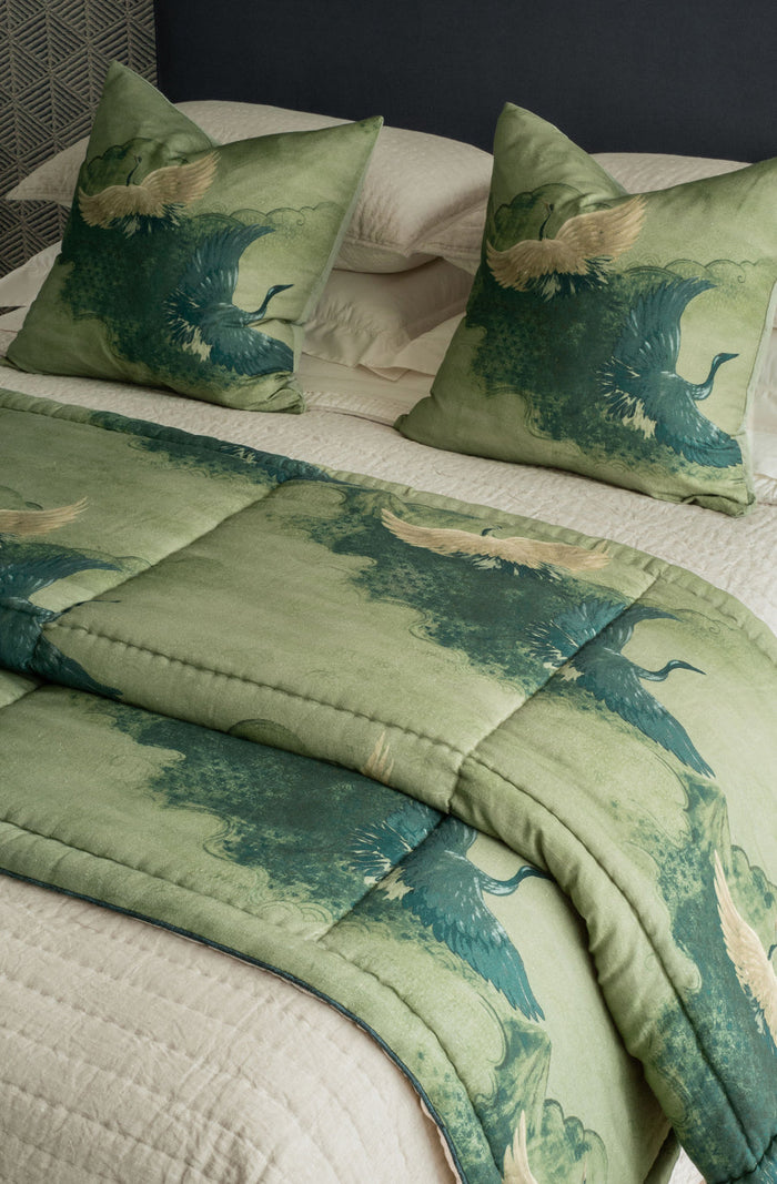 Misaka Oatmeal Bedspread