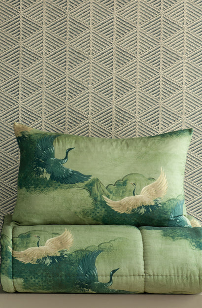 Tsuru Spruce Duvet Cover Set