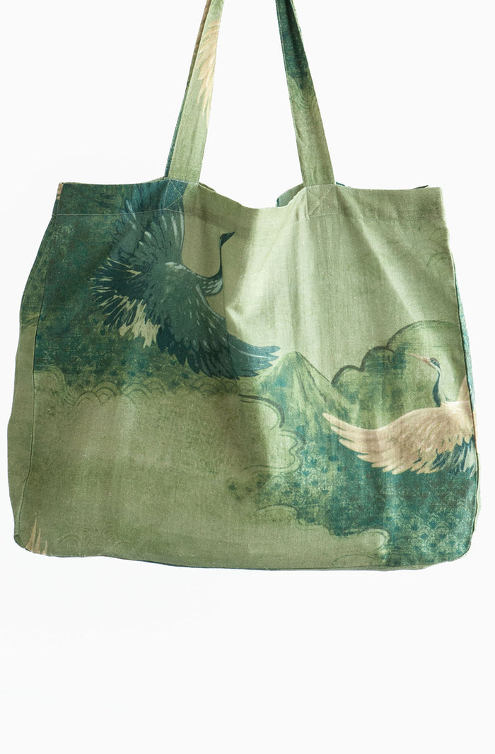 Tsuru Spruce Tote Bag