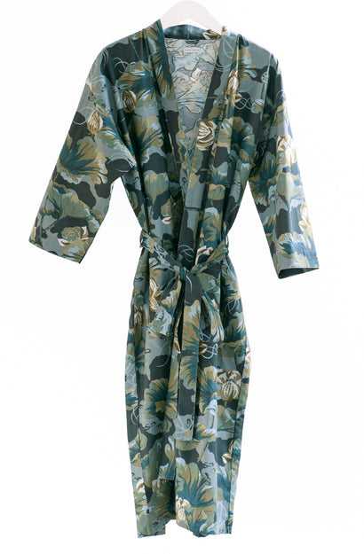 Waterlily Ocean Housecoat