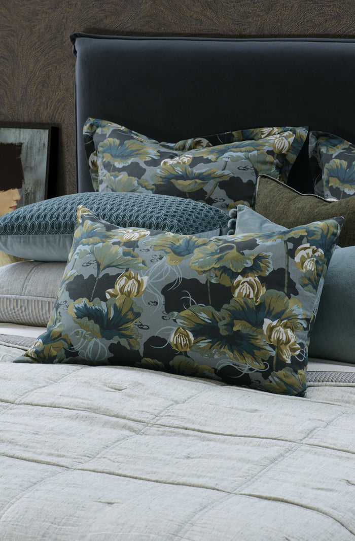 Waterlily Ocean Duvet Cover Set