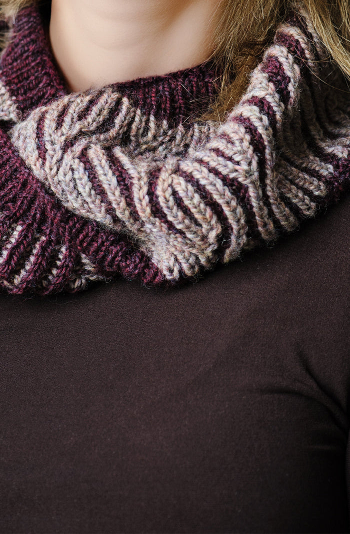 Brioche Cowl Pattern