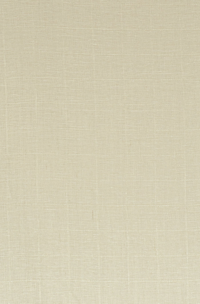 Natural Linen Check Fabric