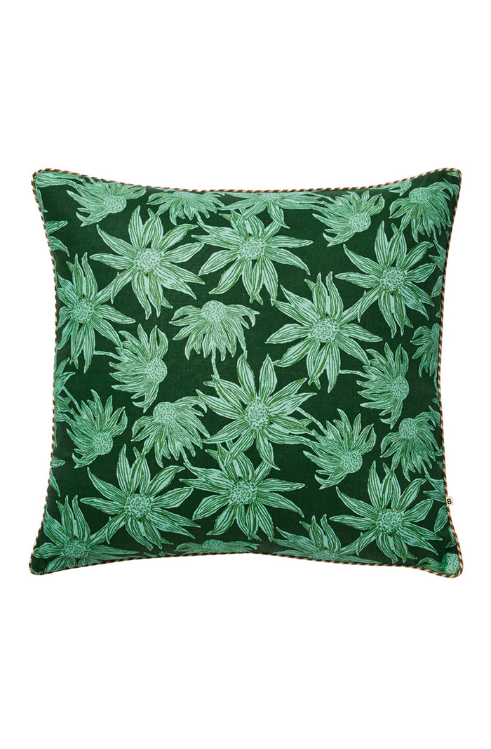 Flannel Flower Forest Cushion