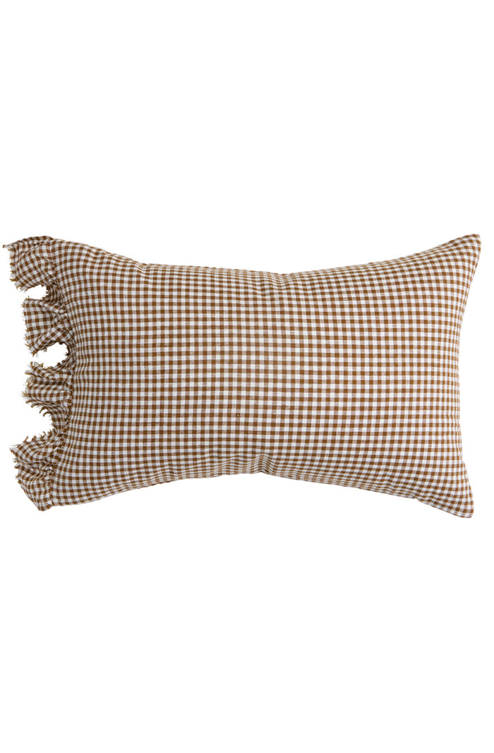 Gumnut Gingham Ruffle Pillowcase - Set of 2