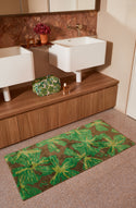 Mave Khaki Long Bath Mat