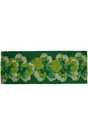 Pansy Green Long Door Mat