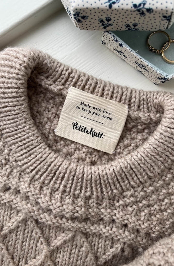 PetiteKnit 'Made With Love' Label
