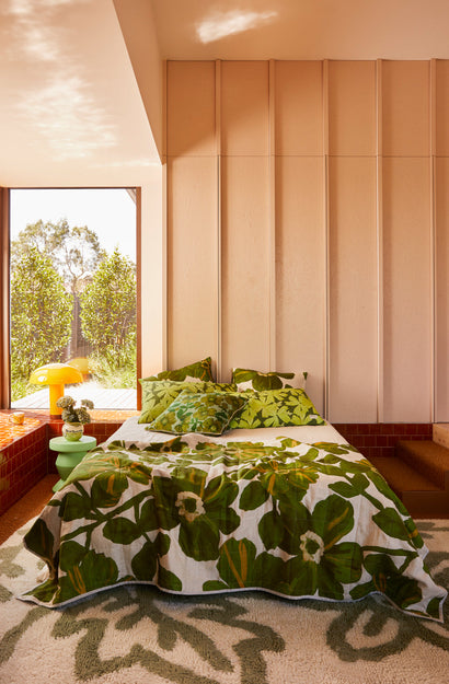 Rosetta Khaki Pillowcase - Set of 2