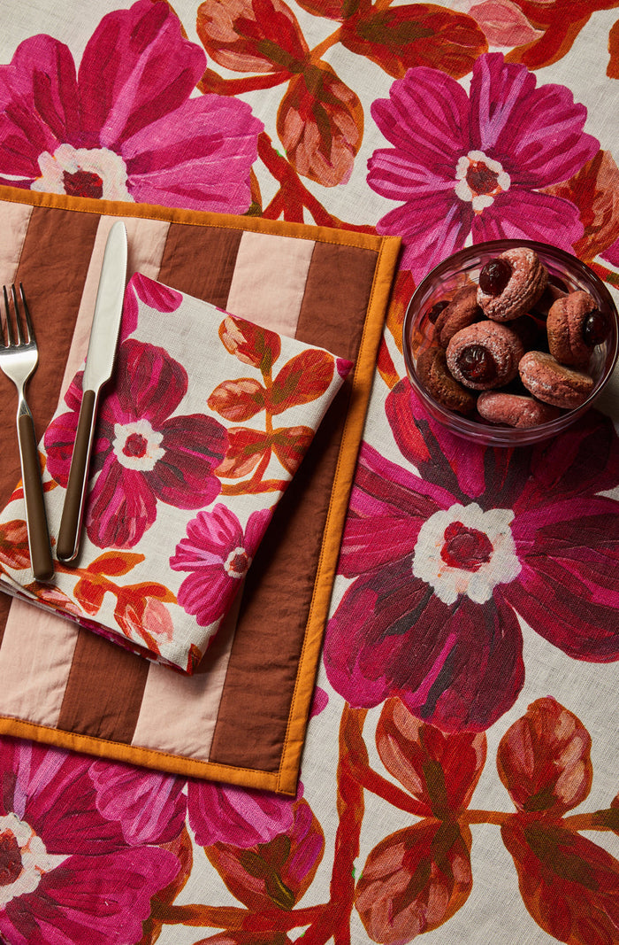Rosetta Pink Tablecloth