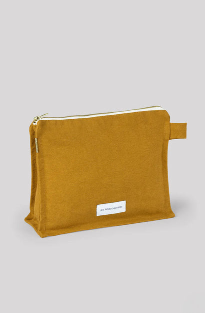 Toiletry Bag Tapered - Saffron Yellow