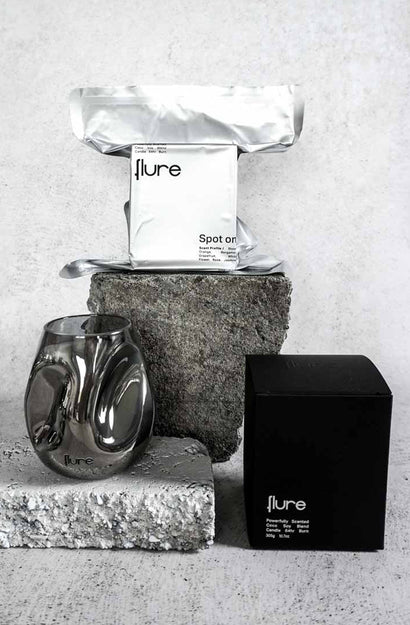 Glass Candle - Spot On - Blood Orange, Bergamot, Grapefruit, White Flower, Rose, Jasmine