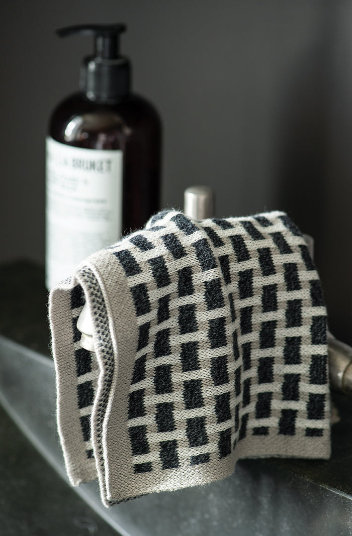 basento graphite washcloths - set of three