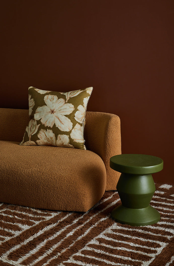 Tulip Mustard Cushion
