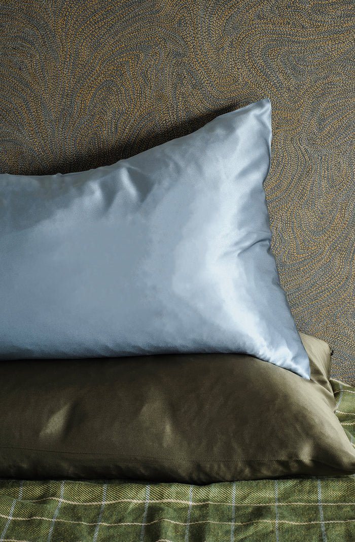 Silk Pillowcase Olive