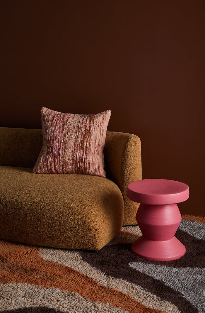 Wool Marle Pink Cushion
