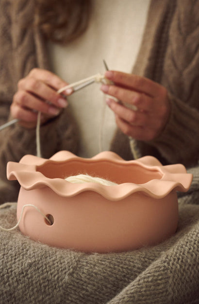 Yarn Bowl - Coral