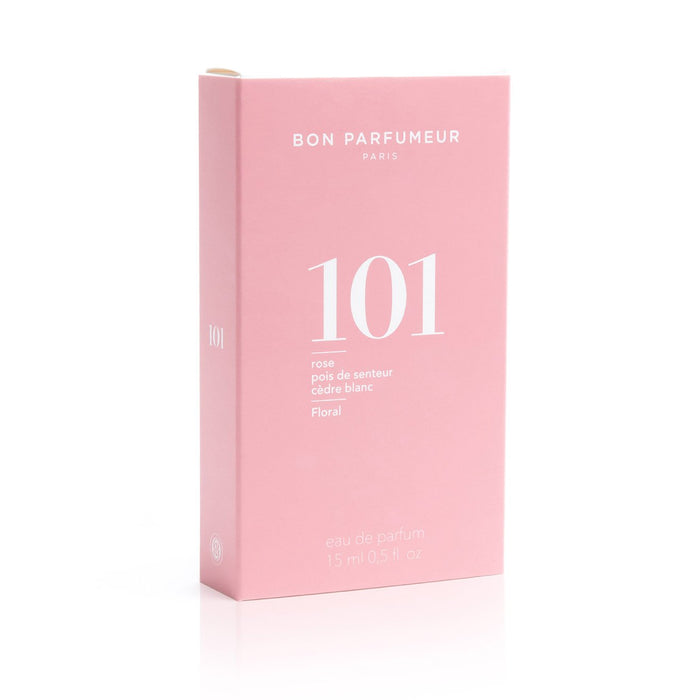 Bon Parfumeur - 101 - Rose / Sweet Pea / White Cedar 15ml