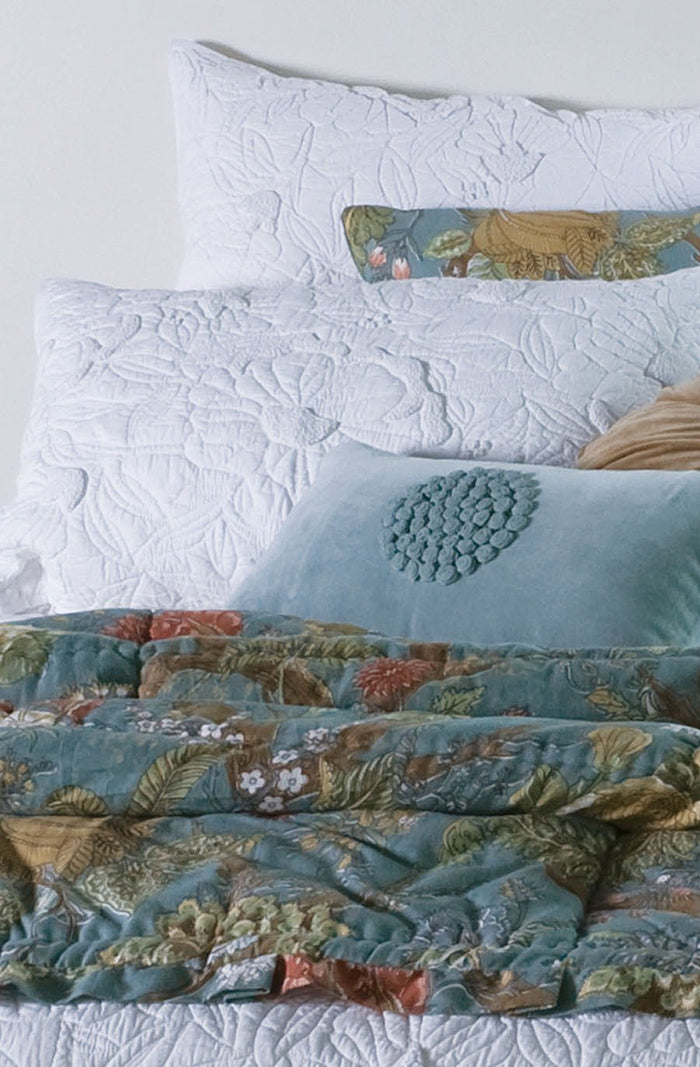 magnolia white pillowsham