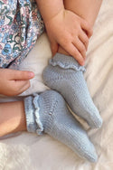 Ruffle Socks Pattern - Junior