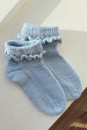 Ruffle Socks Pattern - Junior