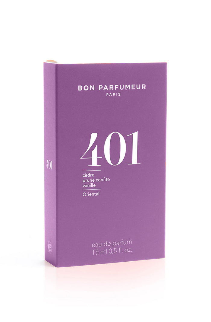 Bon Parfumeur - 401 - Cedar / Candied Plum / Vanilla 15ml