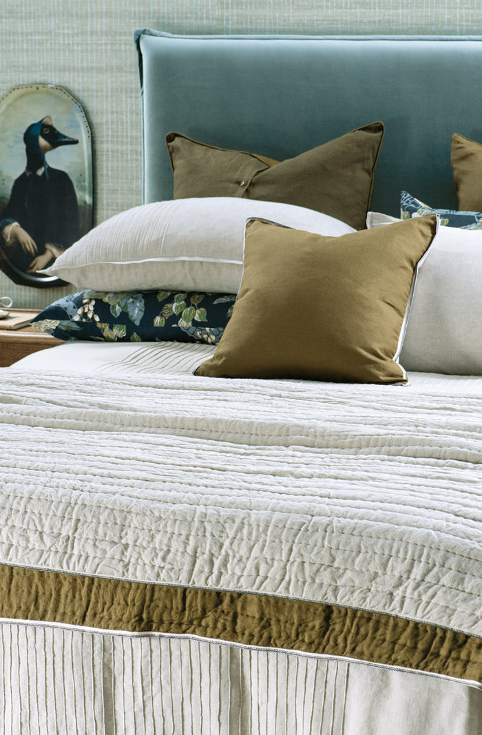 Kaiyu Natural Linen Duvet Cover Set