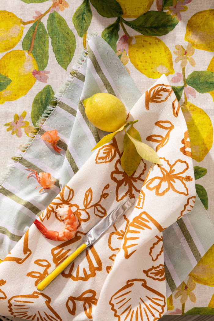 Capri Yellow Tablecloth