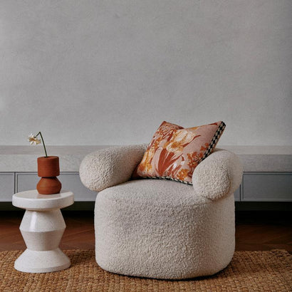 Iris Tan Cushion