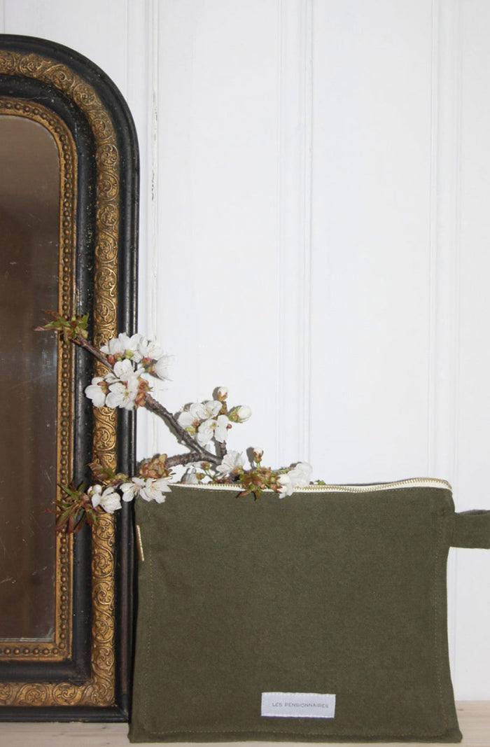 Toiletry Bag Tapered - Caper Green