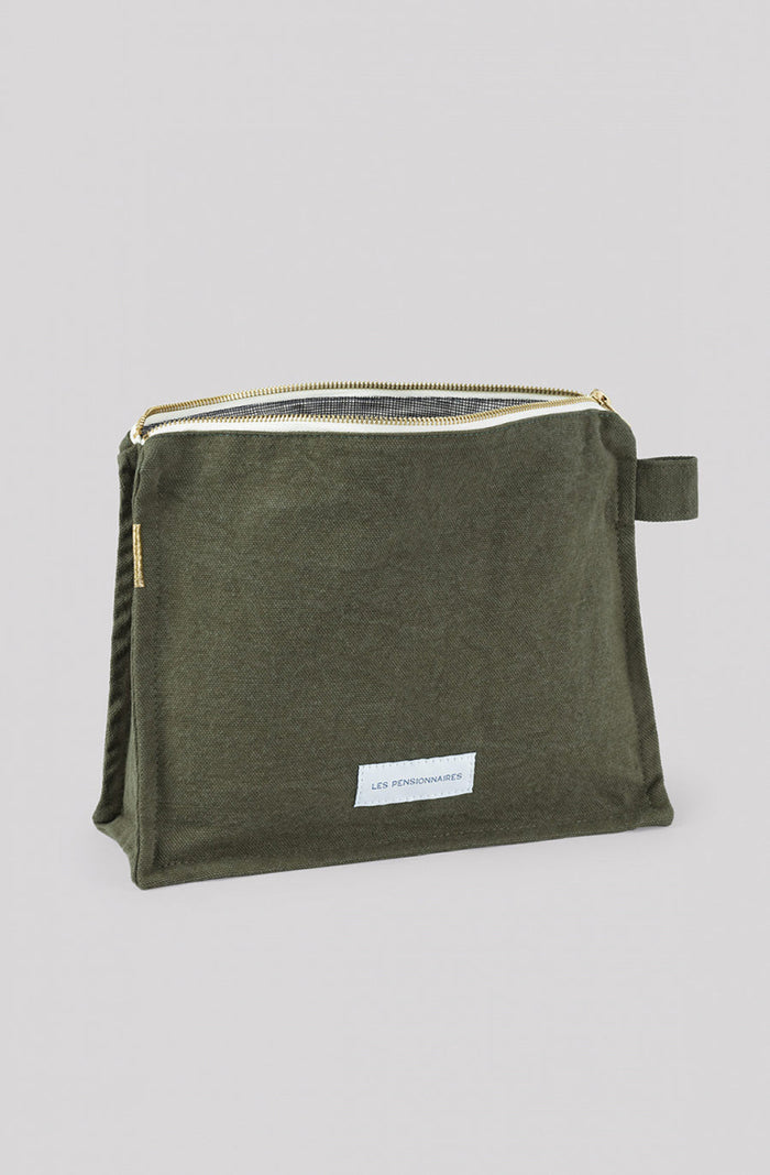 Toiletry Bag Tapered - Caper Green