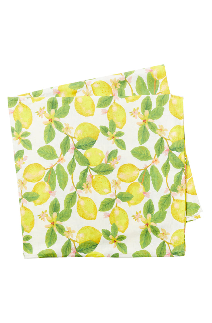 Capri Yellow Tablecloth