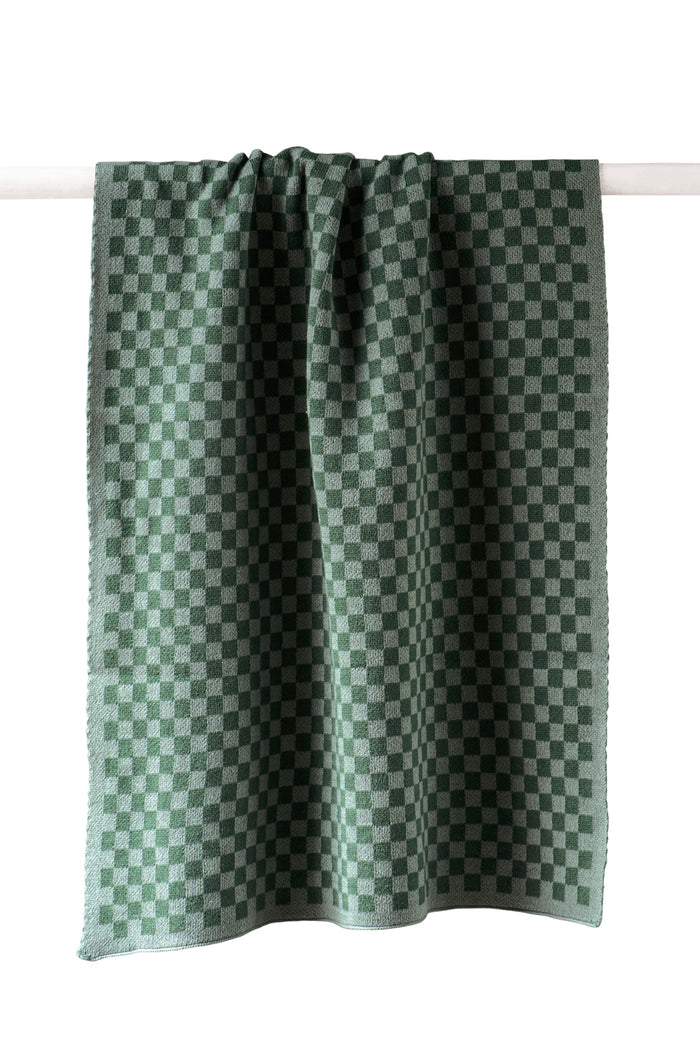 chekka sage hand towel