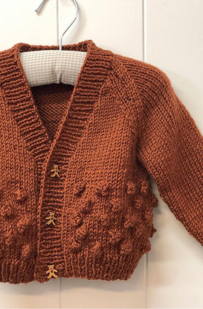 December Neck Cardigan Pattern