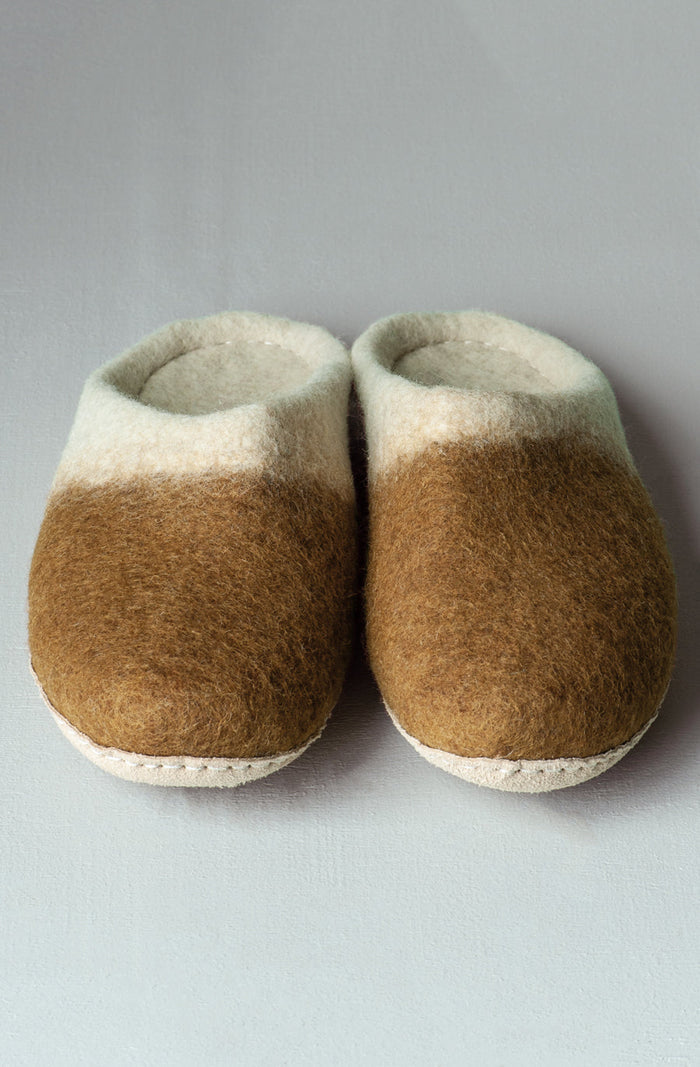 feruto slide dark ochre/natural