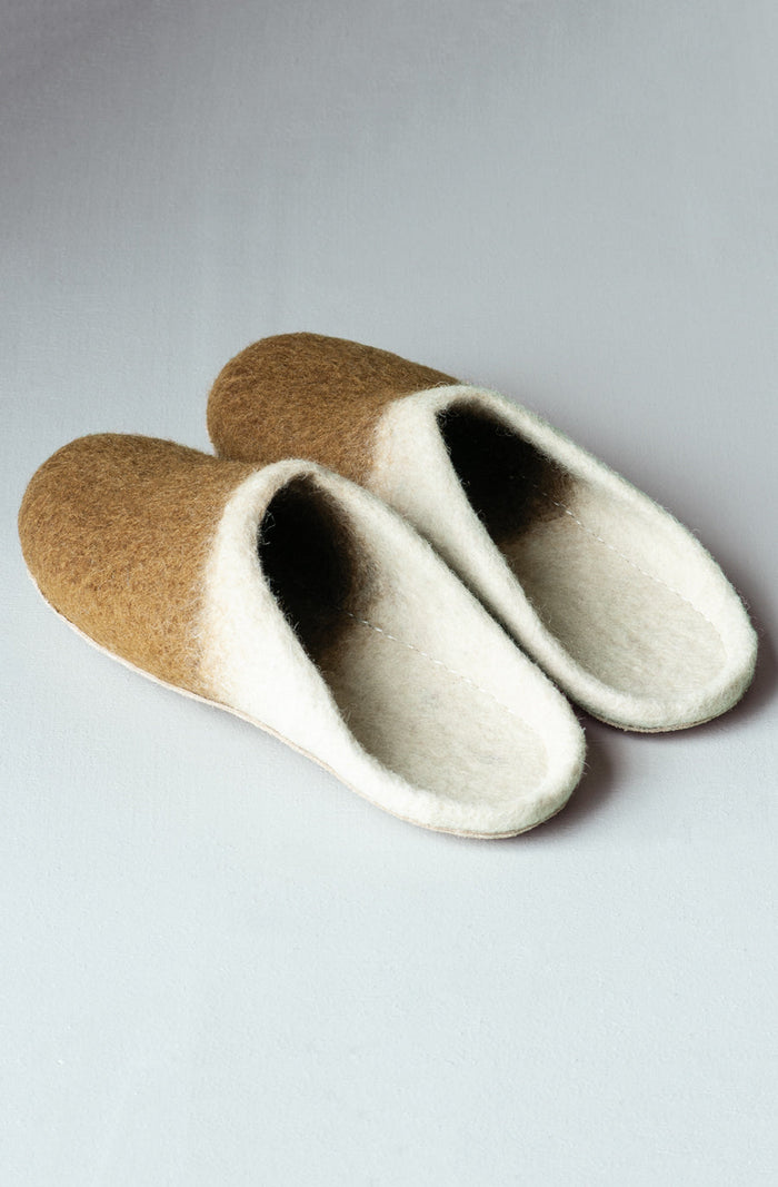 feruto slide dark ochre/natural