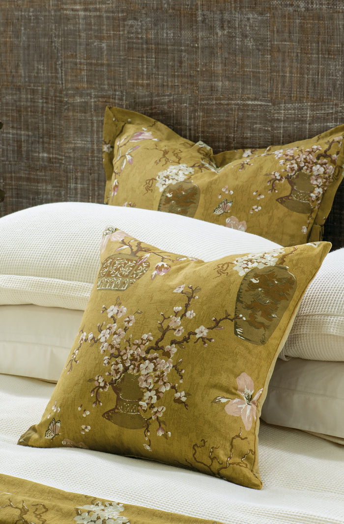 Ikebana Ochre Comforter