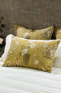 Ikebana Ochre Duvet Cover Set