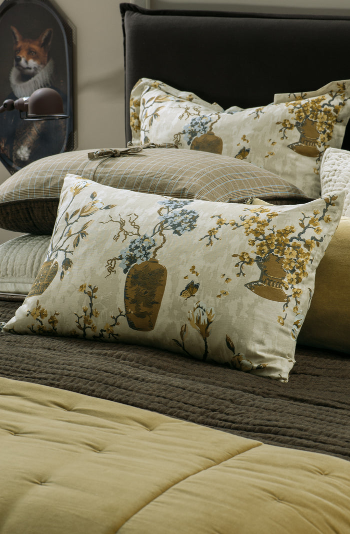 Ikebana Sand Duvet Cover Set
