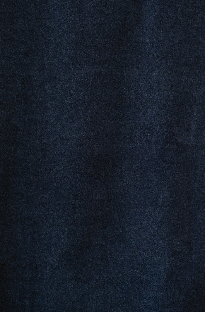 indigo cotton velvet