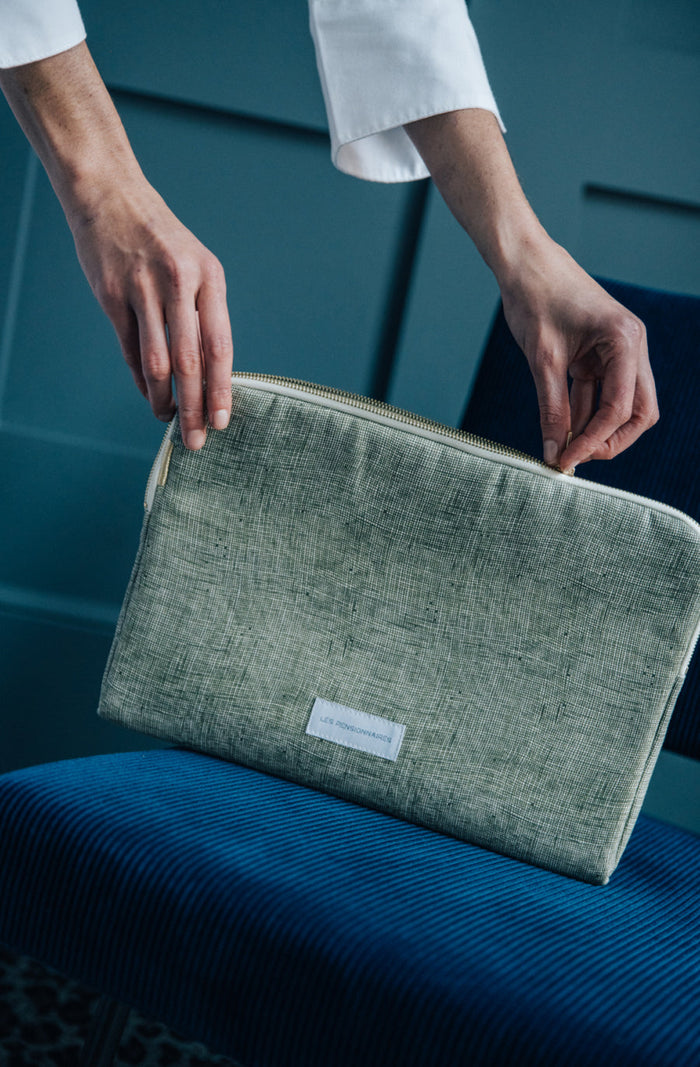 Laptop Sleeve - Caper Green