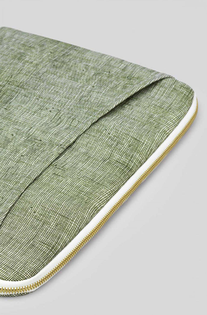 Laptop Sleeve - Caper Green